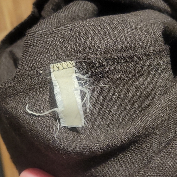 Vintage 80s 90s Brown Wool High Waist Trousers M - Picture 10 of 16